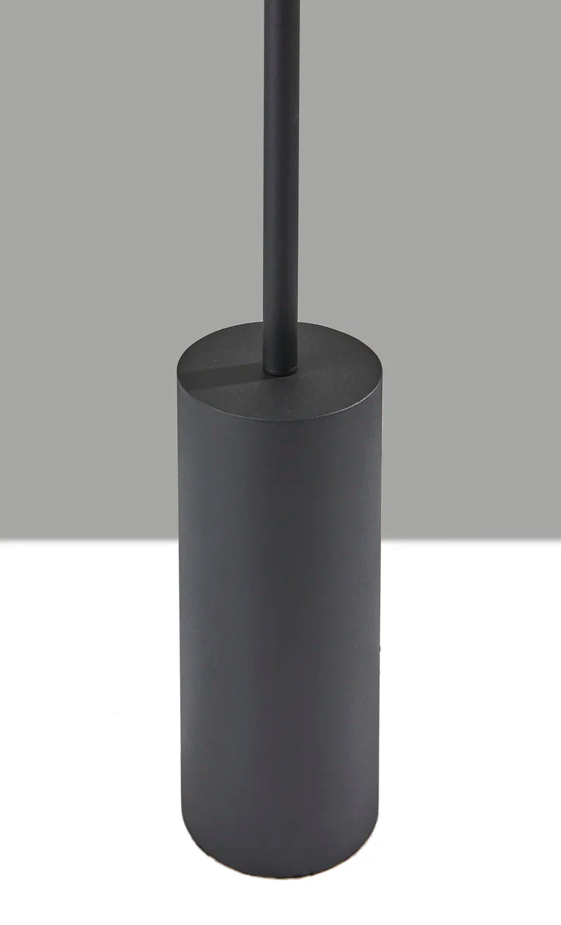 Christophe 45.5'' Black LED Task Floor Lamp