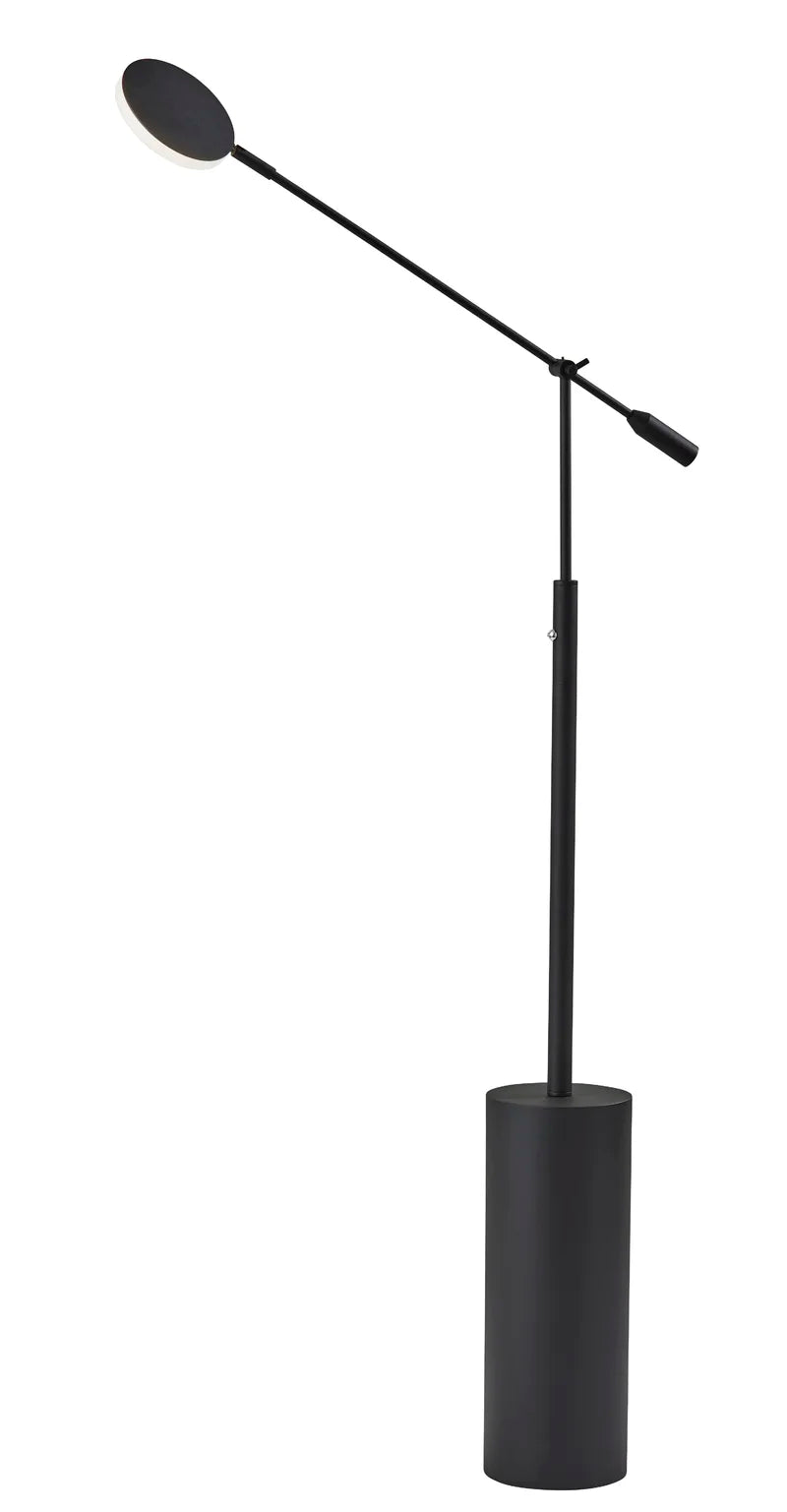 Christophe 45.5'' Black LED Task Floor Lamp