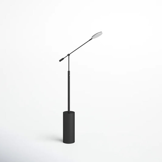 Christophe 45.5'' Black LED Task Floor Lamp