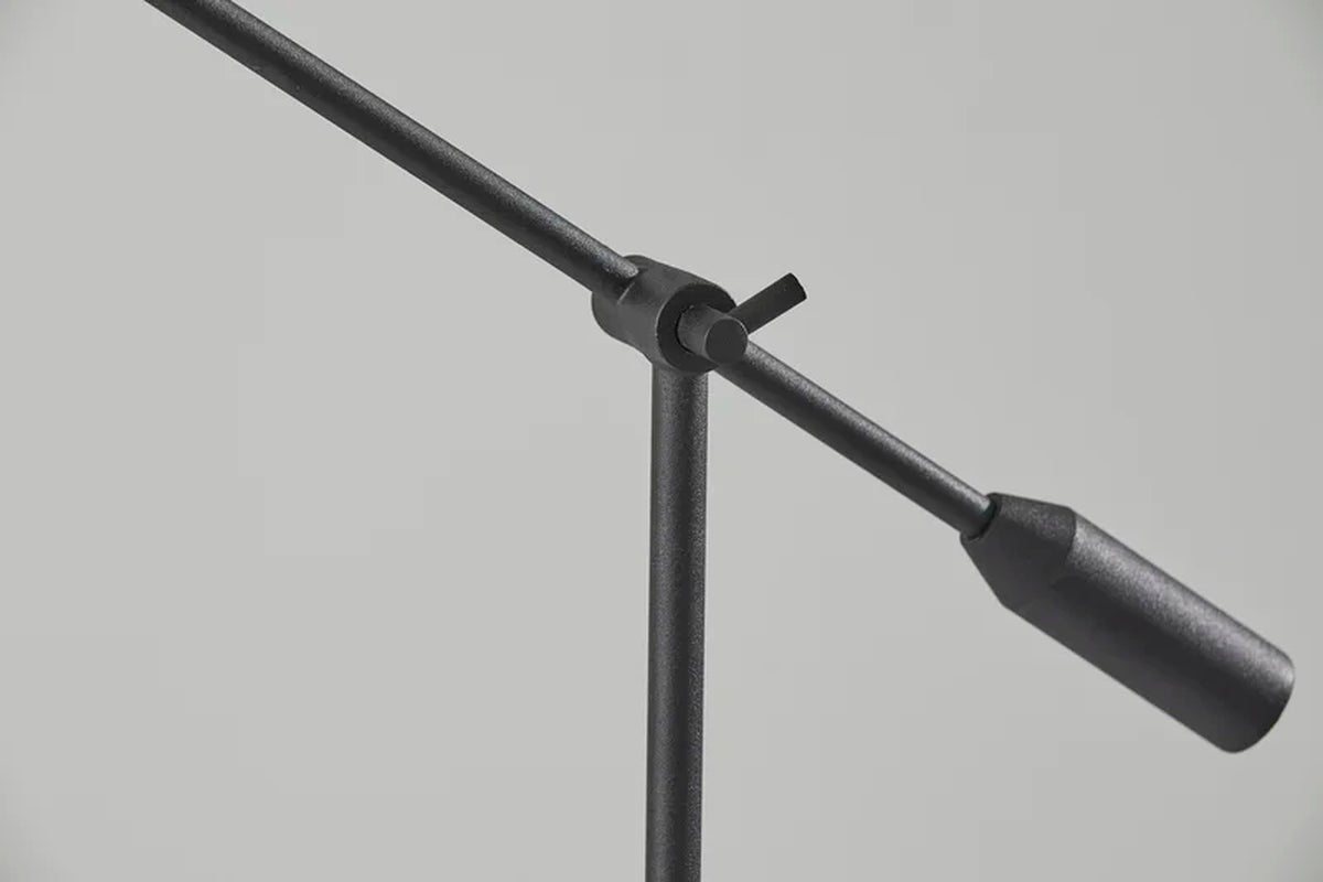 Christophe 45.5'' Black LED Task Floor Lamp